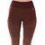 Jomferry Self Design Women Brown, Black Tights