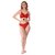 Jomferry Bra and Panty Set Self Design Red Lingerie Set