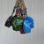 Onlinecraft Multi Color Cow Bell 3 Inch 10 Piece Iron Cow Bell (Multicolor, Pack Of 1)