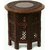 Onlinecrafts Ch1167 Wooden Stool Brown Stool (Red, Pre-Assembled)