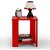 Onlinecraft Ch3782 Stool (Red, Diy(Do-It-Yourself))