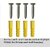 Onlinecrafts Decorative Wooden Wall Key Holder ( 8 Hooks Brown) Wood Key Holder (8 Hooks, Brown)