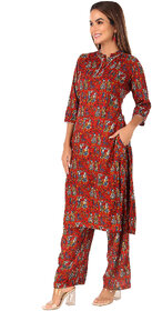 Magnetism Kalamkari Kurta Pant Set for Women