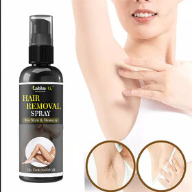 Hair Removal Spray for Men  Women Painless Full Body Hair Removal Spray for Chest,Back,Legs,Under Arms   Intimate Area