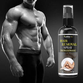 Hair Removal Spray for Men  Women Painless Full Body Hair Removal Spray for Chest,Back,Legs,Under Arms   Intimate Area