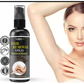 Hair Removal Spray for Men  Women Painless Full Body Hair Removal Spray for Chest,Back,Legs,Under Arms   Intimate Area