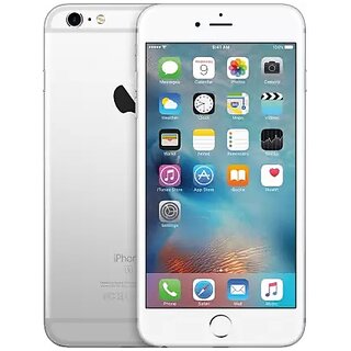                      (Refurbished) Apple iPhone 6 (64 GB Storage, Silver - Super Condition, Like New                                              