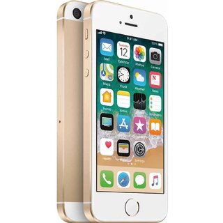                       (Refurbished) Apple iPhone SE 1st Generation (64 GB Storage, Gold - Super Condition, Like New                                              