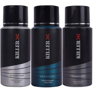 Buy Killer Scandlous Obsession Flamboyant Deodorant Spray