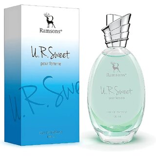                       Ramsons U R Sweet Eau De Parfum for Women 100 ml  Long-Lasting Perfume With a Sweet Feminine Scent  Skin Friendly                                              