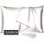 Ambra Linens Plain Pillows Cover  (Pack of 2, 40 cm*70 cm, Ivory)
