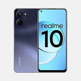 Realme 10 (4 GB RAM, 64 GB Storage, Rush Black)