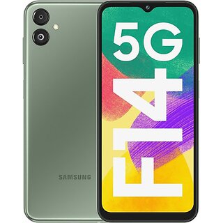                      Samsung Galaxy F14 5G (4 GB RAM, 128 GB Storage, GOAT Green)                                              