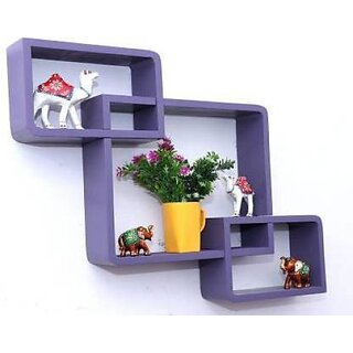 Onlinecraft Ch2761 Wooden Wall Shelf 3 Ka Attech ( Purple) Wooden Wall Shelf (Number Of Shelves - 3, Purple) Onlinecraft Ch2761 Wooden Wall Shelf 3 Ka Attech ( Purple) Wooden Wall Shelf (Number Of Shelves - 3, Purple)