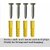 Onlinecrafts Wooden Wall Shelf Wooden Wall Shelf (Number Of Shelves - 4, Black, White)
