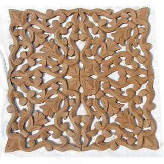                       Onlinecraft Wooden Wall Panel Wooden Wall Shelf (Number Of Shelves - 1, Brown)                                              