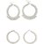Canna India New Design Alloy Huggie Earring