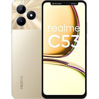 Realme C53 (4 GB RAM, 128 GB Storage, Champion Gold)