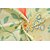 Quirky Home Premium Glace Cotton Elastic Fitted Full Bedsheet | Queen Size Wrinkelefree Bedsheet | Floral Cream