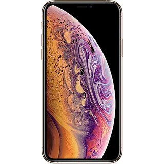                       (Refurbished) Apple Iphone XS (256GB Internal Storage, Gold)  - Superb Condition, Like New                                              