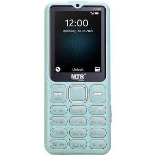MTR S700 (Dual Sim, 2.4 Inch Display, 3000 mAh Battery, Light Blue) MTR S700 (Dual Sim, 2.4 Inch Display, 3000 mAh Battery, Light Blue)
