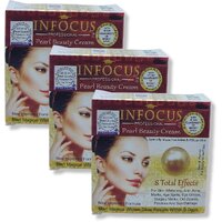 Infocus professional pearl beauty cream 18g (Pack of 3)
