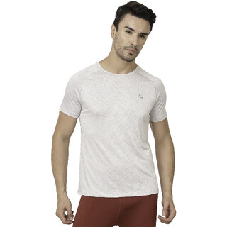 Xunner  Light Grey Active Wear Essential Training T Shirt For Men