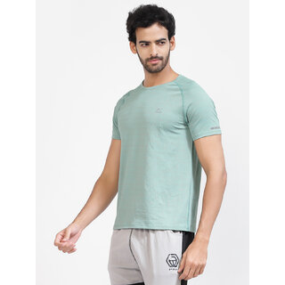 Xunner  Green Active Wear Intense Training T-Shirt For Men