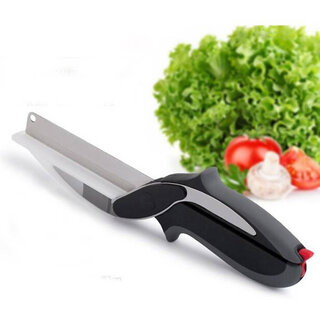                       Style Maniac 2 in 1 Fruit Or Vegetable Clever Food Cutter                                              