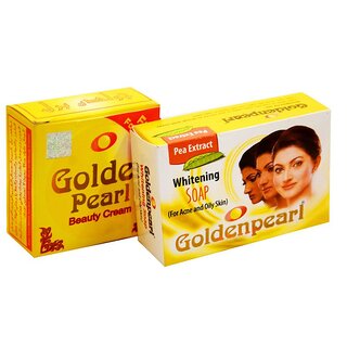                       Golden Pearl Beauty Cream And Soap (Set of 2)                                              