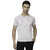Xunner  Light Grey Active Wear Rapid Dry Training T-Shirt For Men