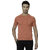 Xunner  Dark Peach Active Wear Training T-Shirt For Men