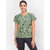 Xunner Green Active Wear High Intensity T-Shirt For Women