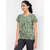 Xunner Green Active Wear High Intensity T-Shirt For Women