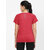 Xunner Red Active Wear Essential Training T-Shirt For Women