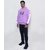 Richgoat Men Printed Purple Sweatshirt