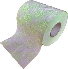 Brow Toilet Paper Roll 4 Ply 8 Rolls Pack 120 Pulls Green Impression Toilet Paper Roll (4 Ply, 120 Sheets)