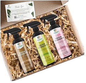 Beegreen Aroma Delight Diwali Gift Hamper | Kit of 3 Natural Scents | Eco Friendly Gift | I Corporate Gifts I Green And Healthy Gift I Diwali Gift Hamper I Premium Diwali Gift Box I Diwali Gift