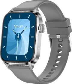 MAGIC with 1.85 HD Display, Bluetooth Calling, Music Playback, Multi Sports mode  Voice Assistance Smartwatch - Grey