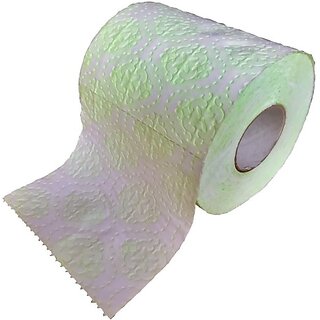 Brow Toilet Paper Roll 4 Ply 8 Rolls Pack 120 Pulls Green Impression Toilet Paper Roll (4 Ply, 120 Sheets)