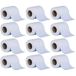                       Brow Toilet Roll Perfumed Lavender 12 Rolls Of 2 Ply 200 Pulls Toilet Paper Roll (2 Ply, 200 Sheets)                                              