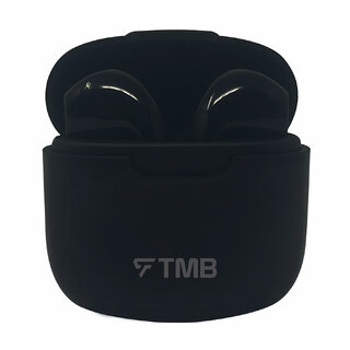                       TMB Mini D1 earbuds with 15H Playback, BT Version 5.2  True Wireless Stereo - Black                                              