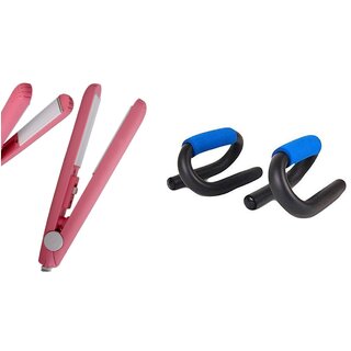                       Buy Exclusive Style Maniac Hair Straightener  Pair Of Pushup Bar Stand                                              