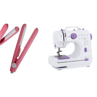                      Buy Exclusive Style Maniac Hair Straightener  Mini Sewing Machine                                              