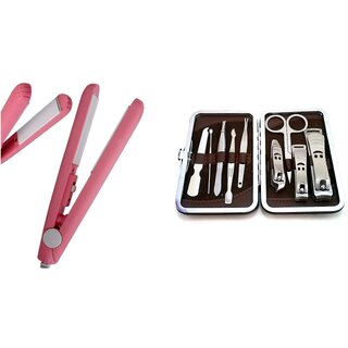                       Buy Exclusive Style Maniac Hair Straightener  Manicure  Pedicure Set                                              