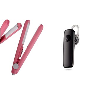                       Buy Exclusive Style Maniac Hair Straightener  Bluetooth Headset                                              