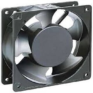                       Brow Axial Cooling Fan 120 X 120 X 38 Mm 220 V Ac Panel Fan 110 Mm Exhaust Fan (Black)                                              