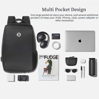                       Gene Bags MP-1002 Anti-Theft Laptop With USB Port Bag                                              