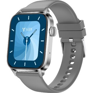                       MAGIC with 1.85 HD Display, Bluetooth Calling, Music Playback, Multi Sports mode  Voice Assistance Smartwatch - Grey                                              