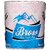 Brow Toilet Paper Roll 4 Ply 120 Pulls Red Embossed Toilet Paper Roll (4 Ply, 120 Sheets)